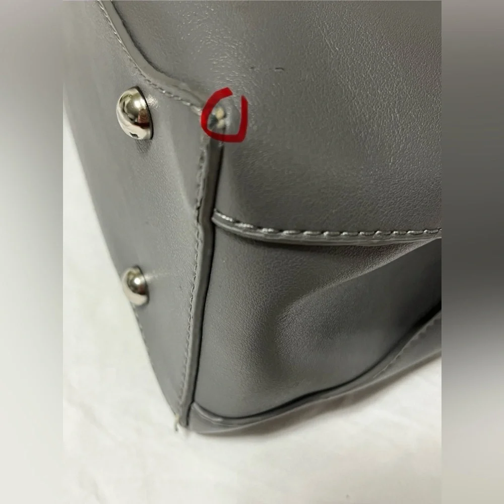 Charming Charlie Gray Purse Handbag with 2 straps, Preloved. - Picture 10 of 16